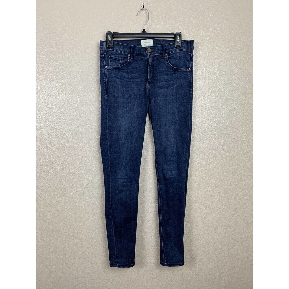 McGuire Ankle Skinny Jeans Size 27 Dark Wash Mid Rise Puckering